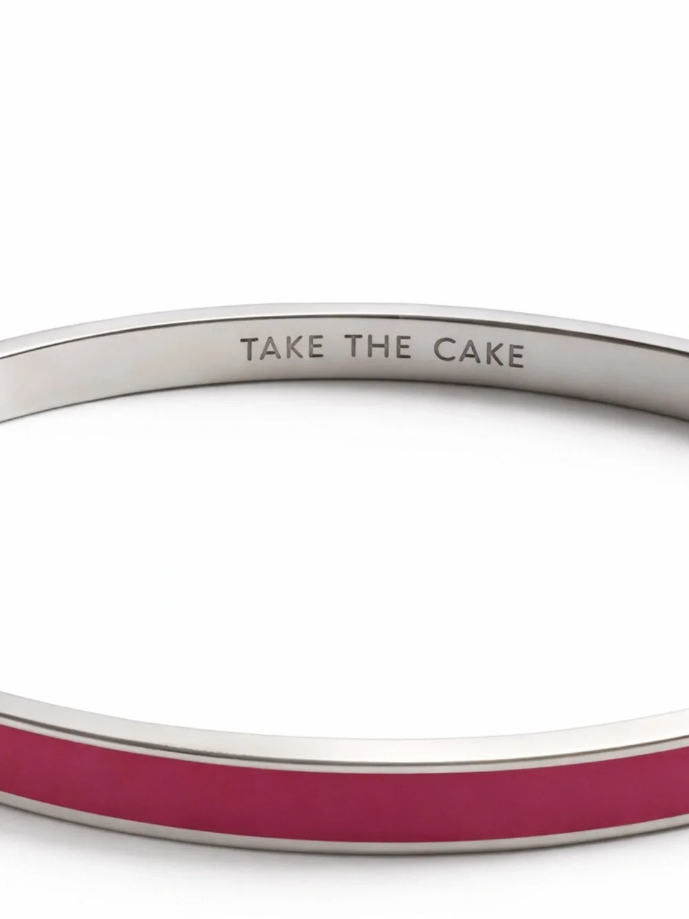 Kate Spade “Take The Cake”
Classic Pink Enamel Bracelet - Picture 2 of 3